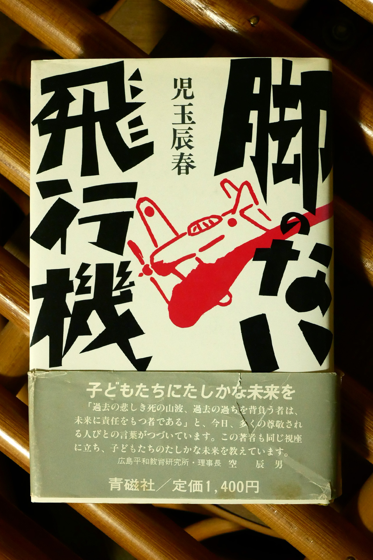 脚のない飛行機 書籍脚のない飛行機(児玉辰春/青磁社)」の表紙画像